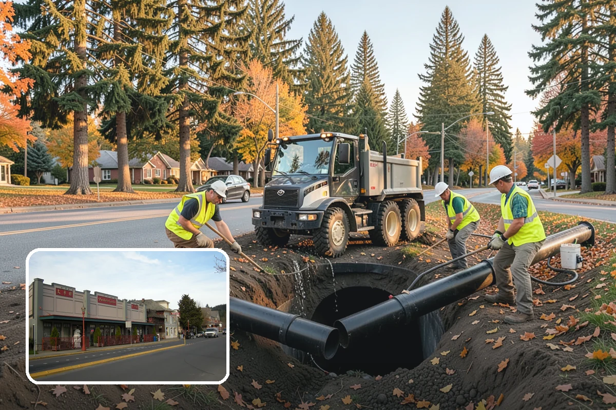 Street Sweeping in Issaquah, King County, WA - Cleaner streets and storm inlets