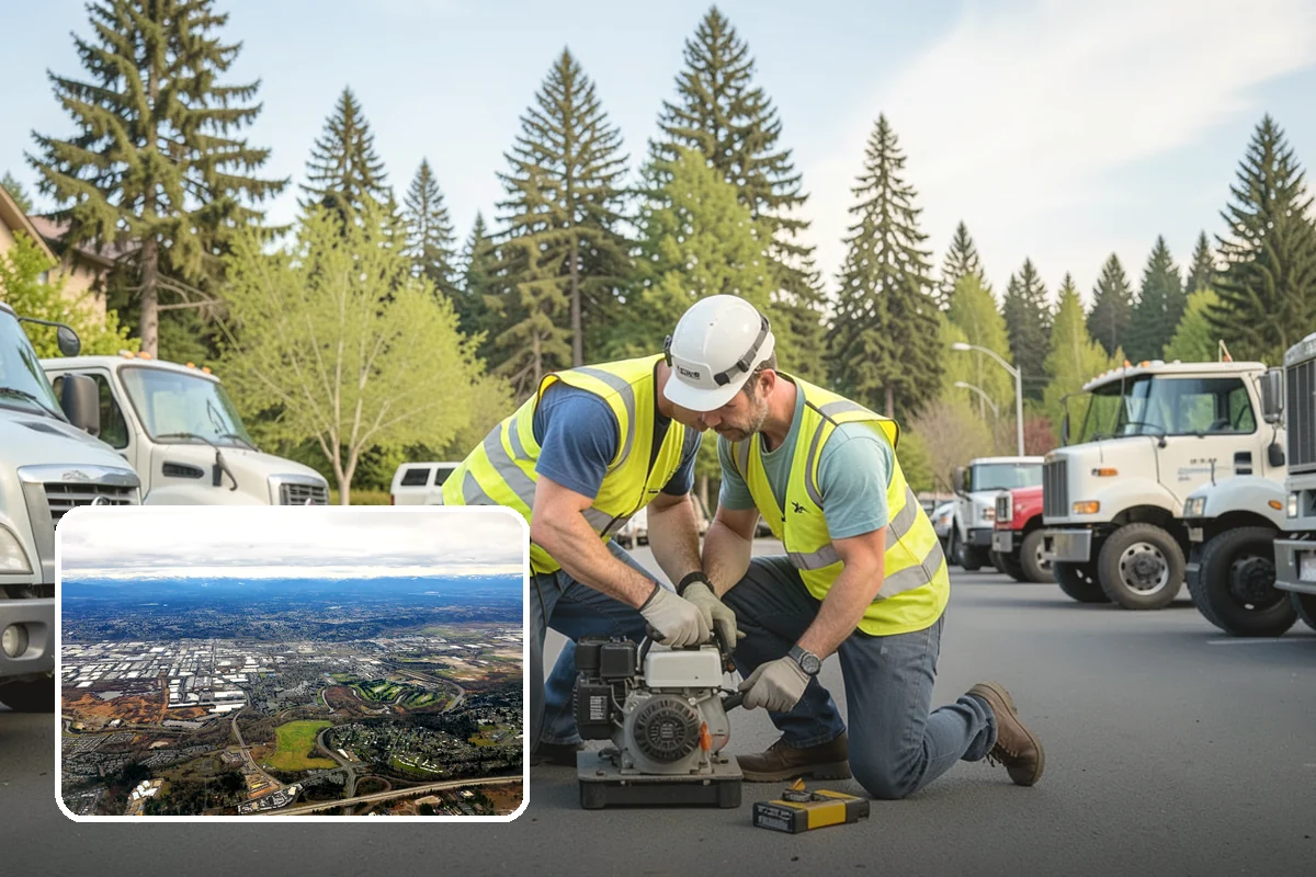 Street Sweeping in Kent, King County, WA - Cleaner streets and storm inlets