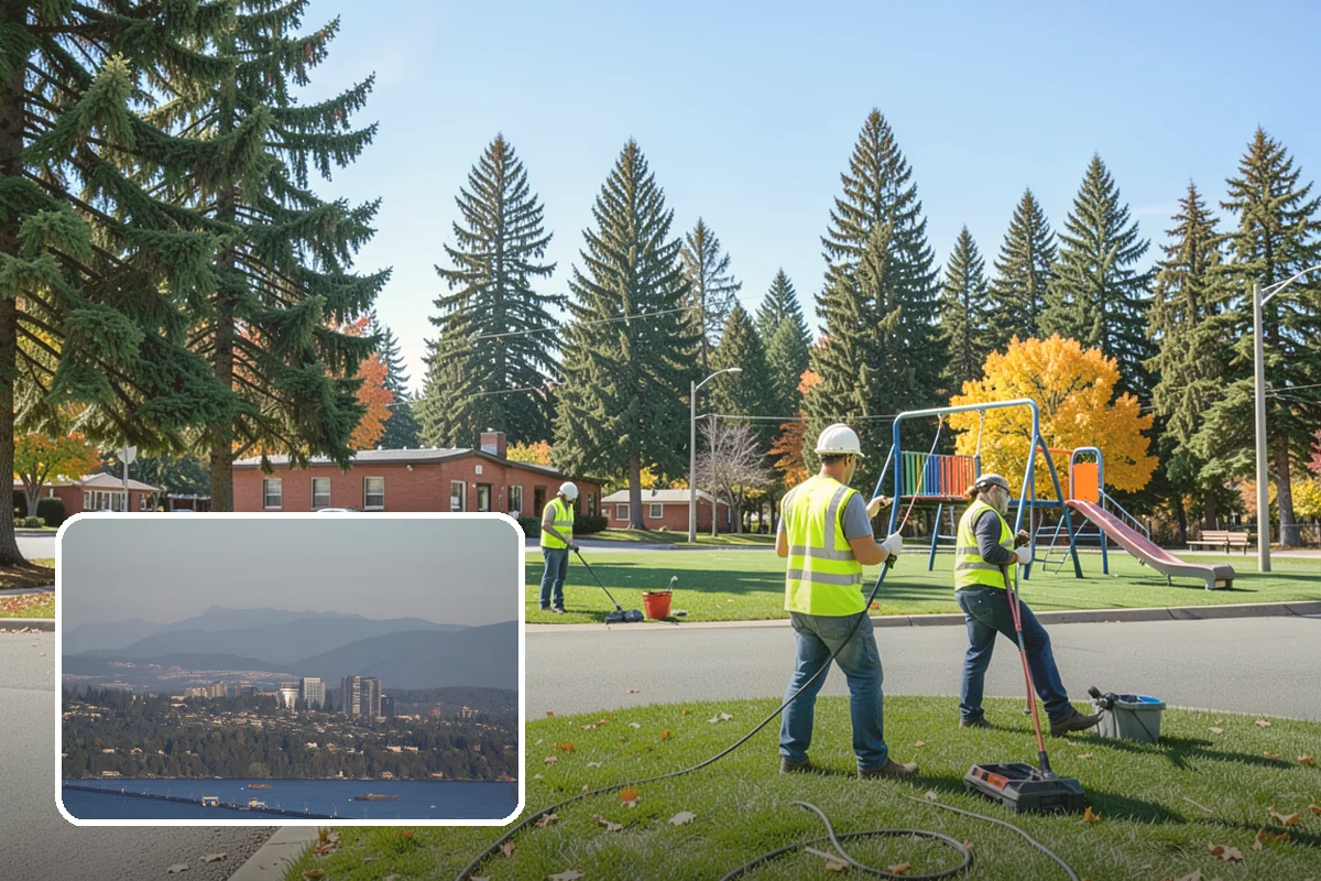 Street Sweeping in Medina, King County, WA - Cleaner streets and storm inlets