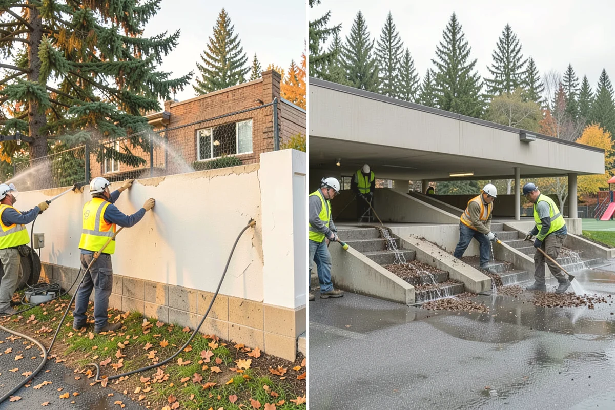Street Sweeping in Mercer Island, King County, WA - Establish routes and sweeping frequency
