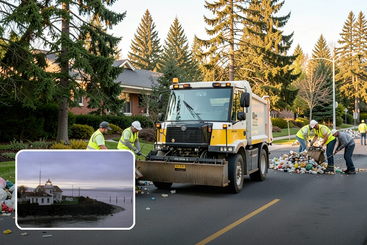 Street Sweeping in Mukilteo, Snohomish County, WA - Cleaner streets and storm inlets