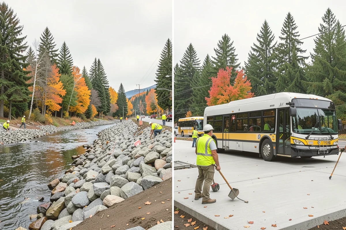Street Sweeping in Newcastle, King County, WA - Establish routes and sweeping frequency