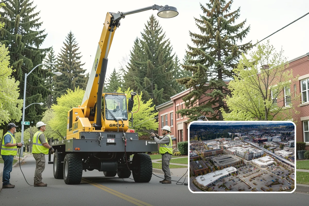 Street Sweeping in Redmond, King County, WA - Cleaner streets and storm inlets