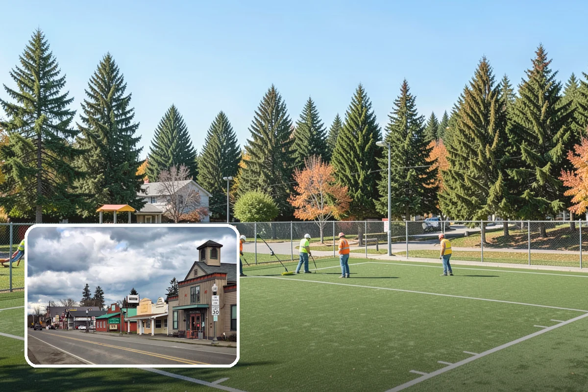 Street Sweeping in Roy, Pierce County, WA - Cleaner streets and storm inlets