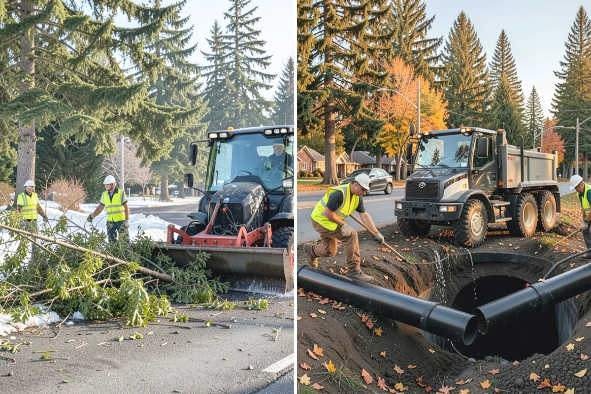 Street Sweeping in Roy, Pierce County, WA - Establish routes and sweeping frequency