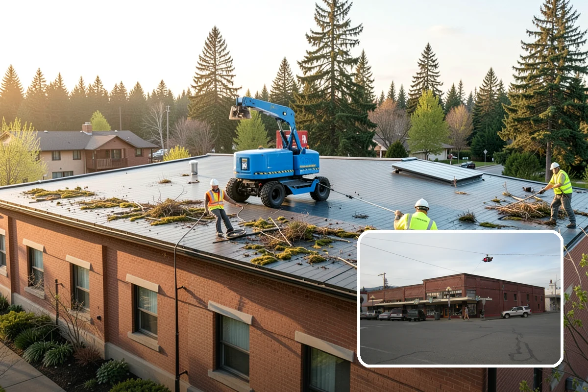 Street Sweeping in Sedro-Woolley, Skagit County, WA - Cleaner streets and storm inlets