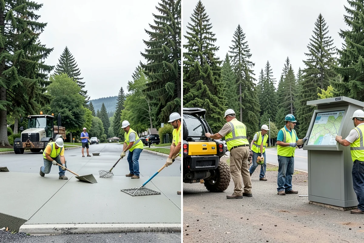 Street Sweeping in Snoqualmie, King County, WA - Establish routes and sweeping frequency