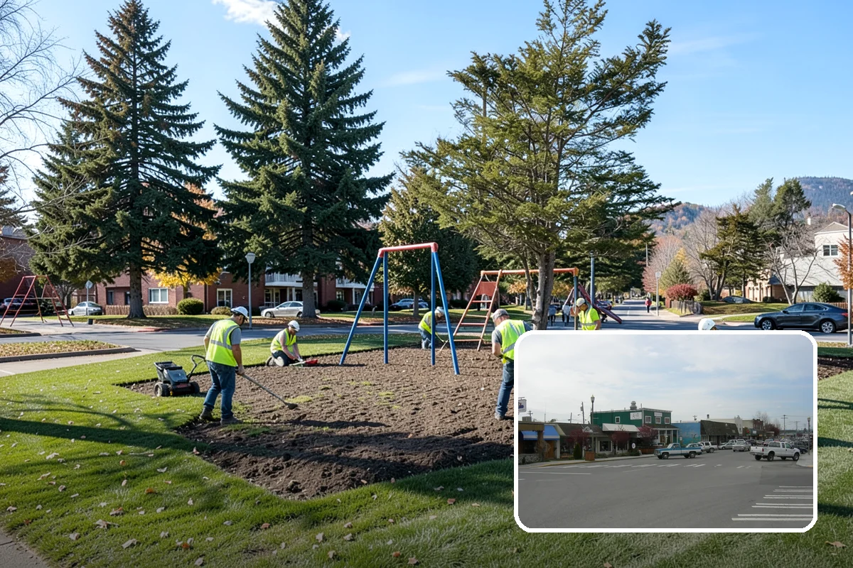 Street Sweeping in Stanwood, Snohomish County, WA - Cleaner streets and storm inlets