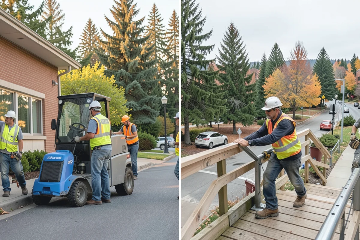 Street Sweeping in Sumner, Pierce County, WA - Establish routes and sweeping frequency