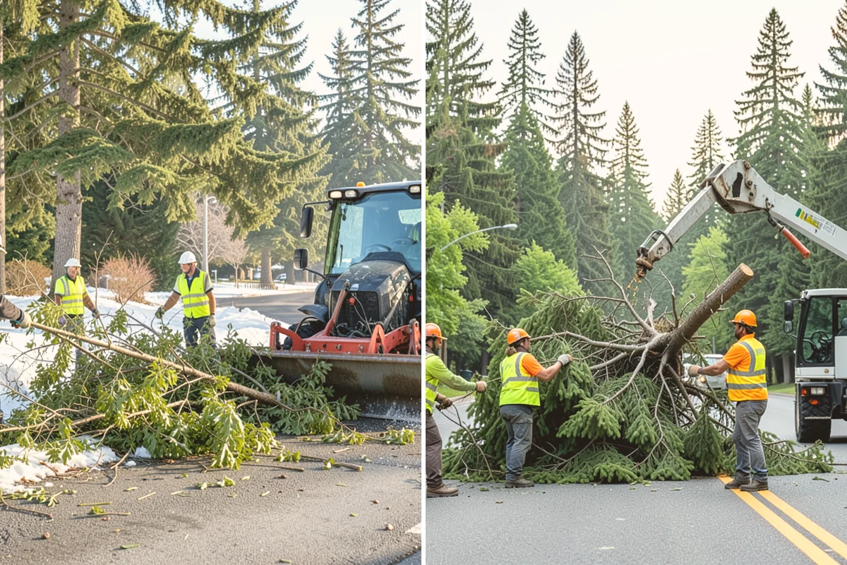 Street Tree Pruning in Algona, King County, WA - Inventory review and route sequencing by block or grid