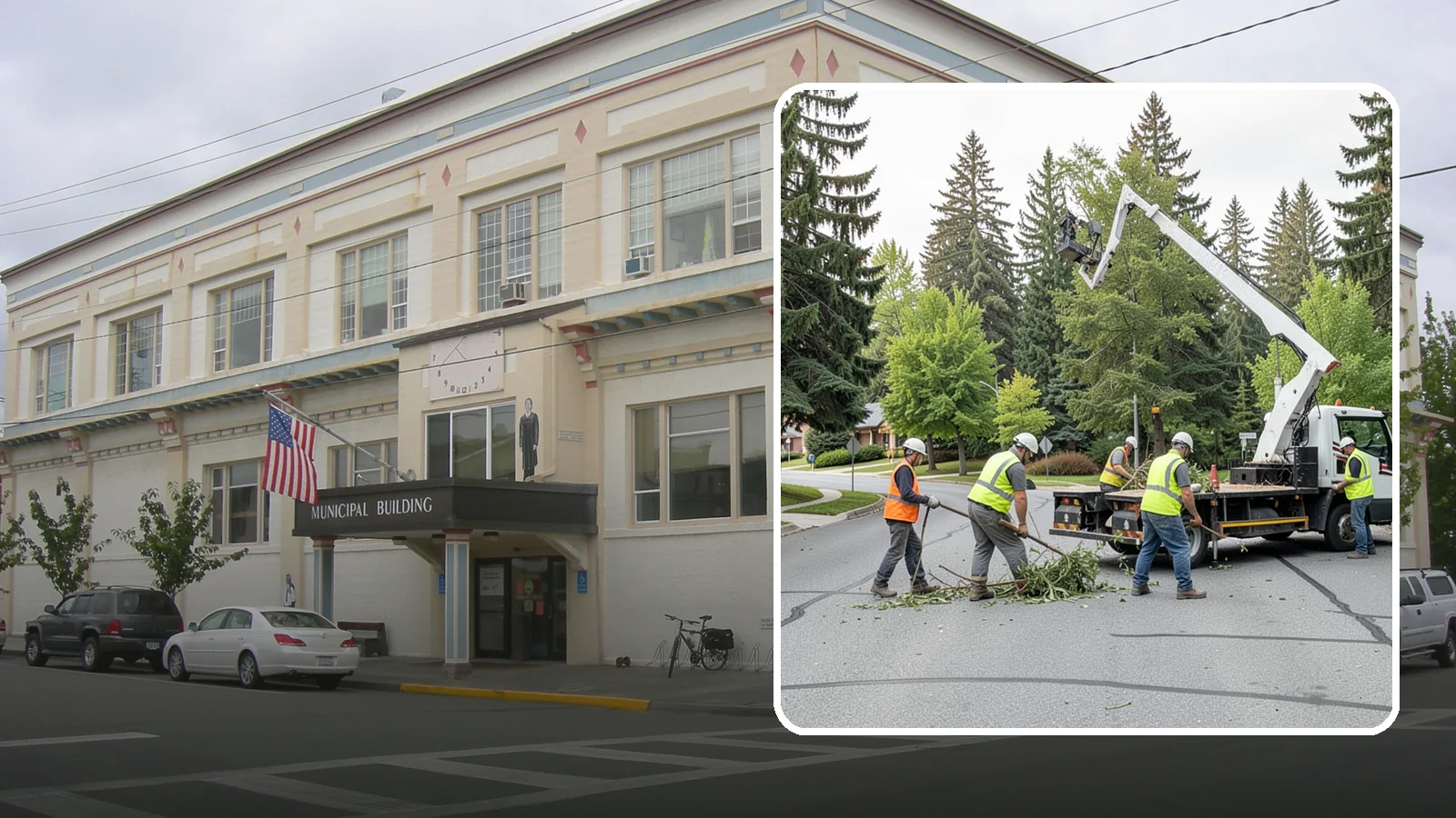 Street Tree Pruning in Anacortes, Skagit County, WA - Cyclical ANSI A300 pruning of public street trees to preserve canopy health while maintaining legal clearances over roadways and...