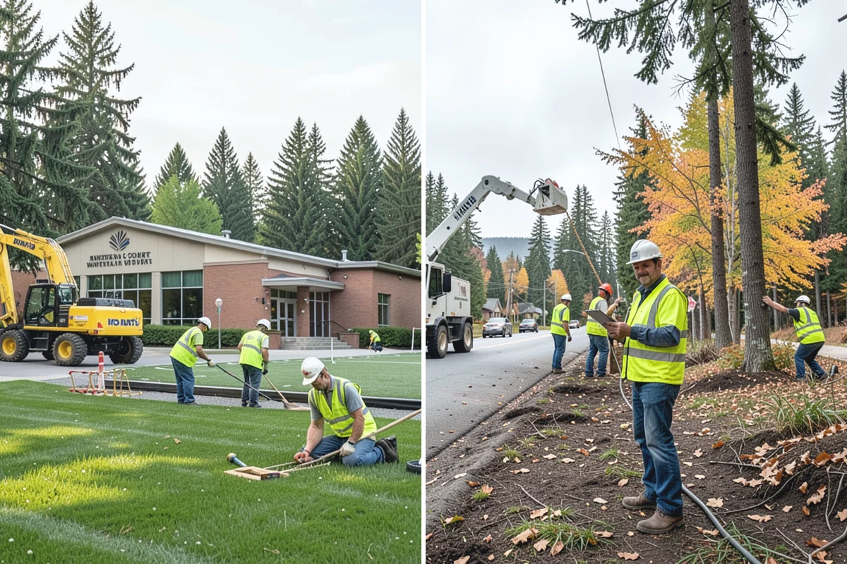Street Tree Pruning in Auburn, King County, WA - Inventory review and route sequencing by block or grid