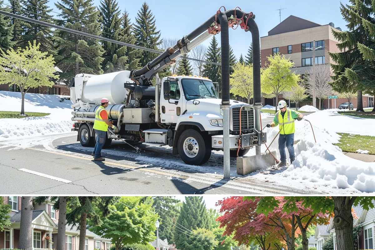 Street Tree Pruning in Beaux Arts Village, King County, WA - Pruning is scheduled for the dormant late-fall through early-spring window in Western Washington, with flowering species timed to...