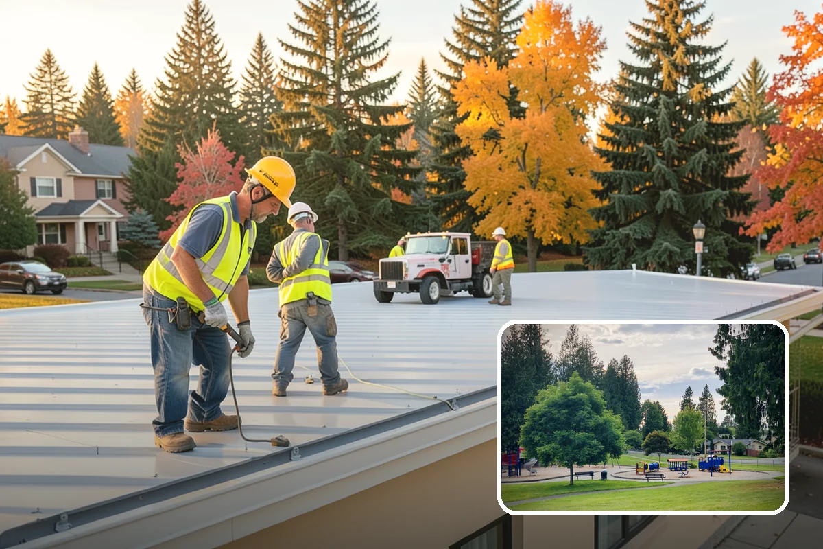 Street Tree Pruning in Bonney Lake, Pierce County, WA - Restores code-required clearance over roadways, sidewalks, and signals
