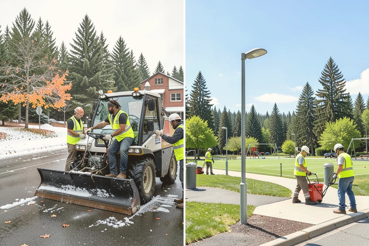 Street Tree Pruning in Brier, Snohomish County, WA - Inventory review and route sequencing by block or grid