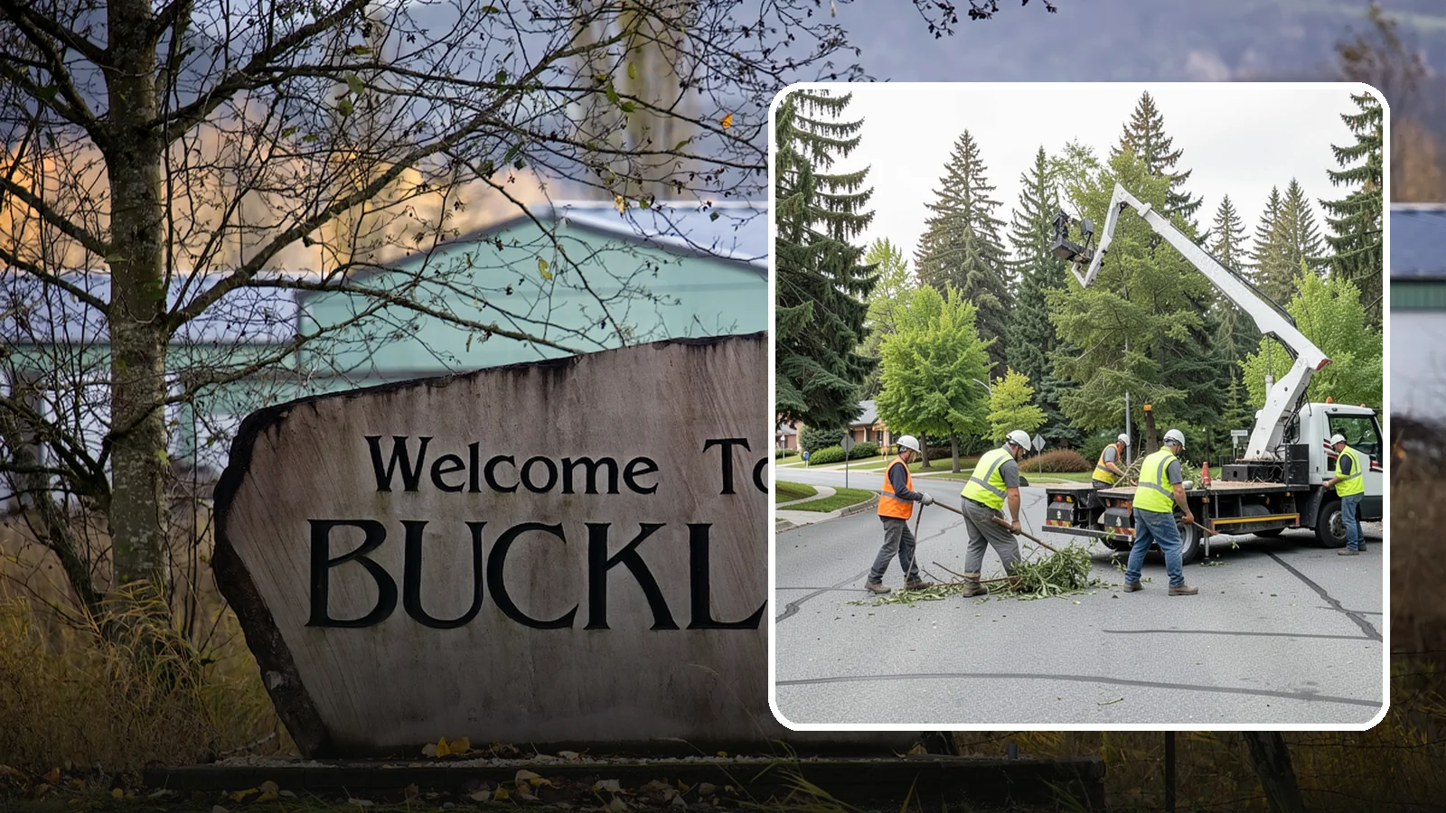 Street Tree Pruning in Buckley, Pierce County, WA - Cyclical ANSI A300 pruning of public street trees to preserve canopy health while maintaining legal clearances over roadways and...