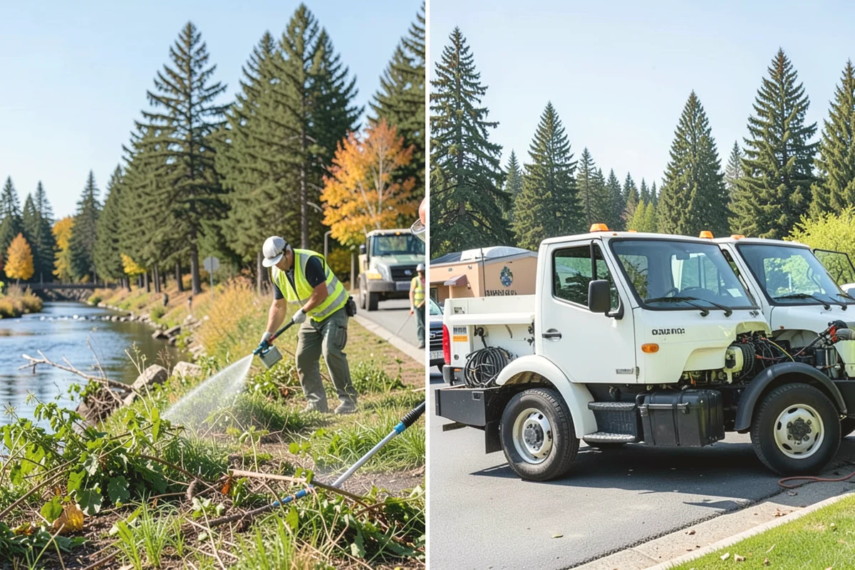 Street Tree Pruning in Burlington, Skagit County, WA - Inventory review and route sequencing by block or grid