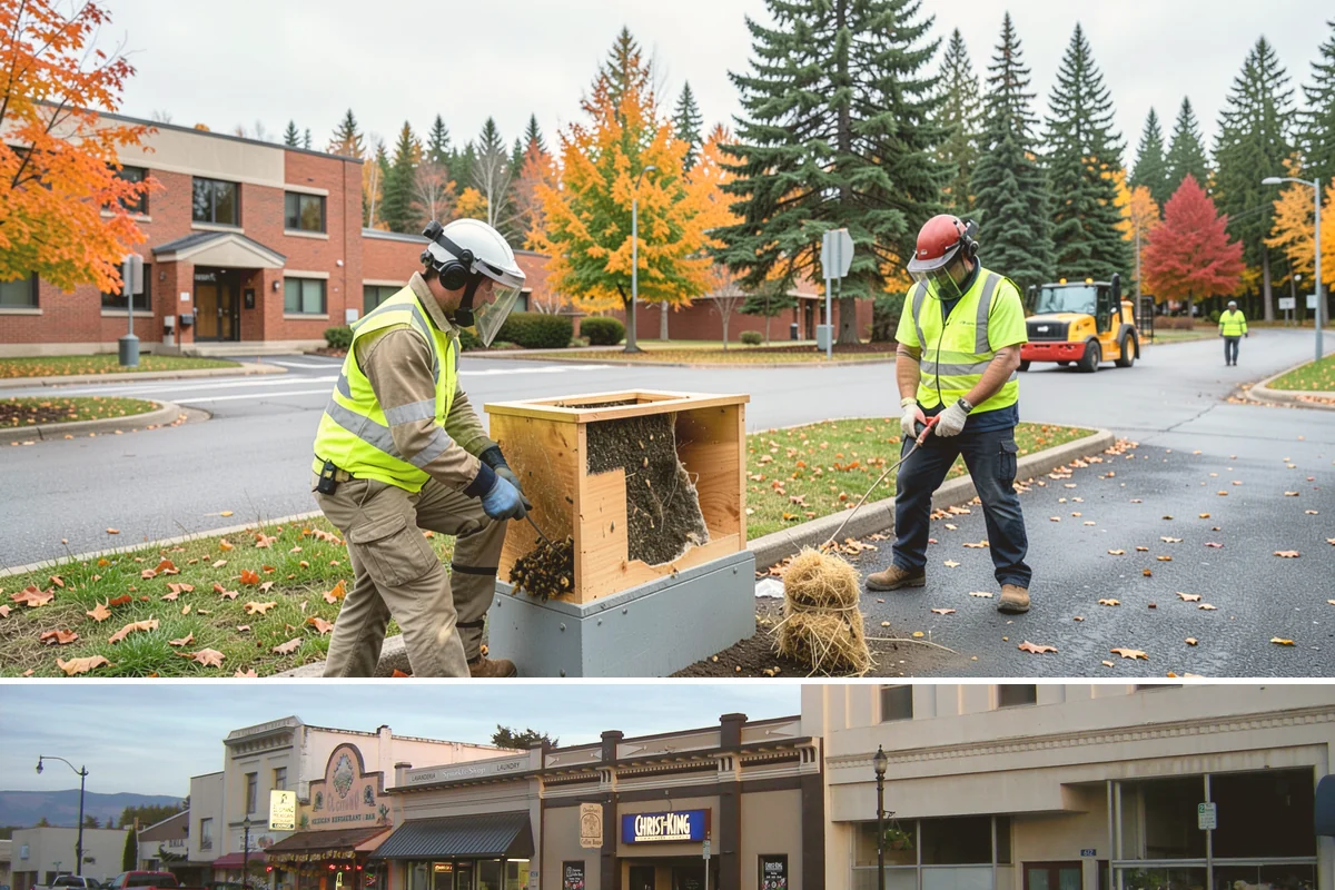 Street Tree Pruning in Burlington, Skagit County, WA - Pruning is scheduled for the dormant late-fall through early-spring window in Western Washington, with flowering species timed to...
