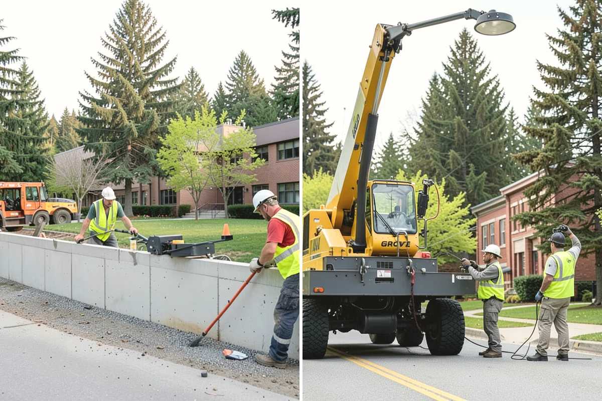 Street Tree Pruning in Covington, King County, WA - Inventory review and route sequencing by block or grid