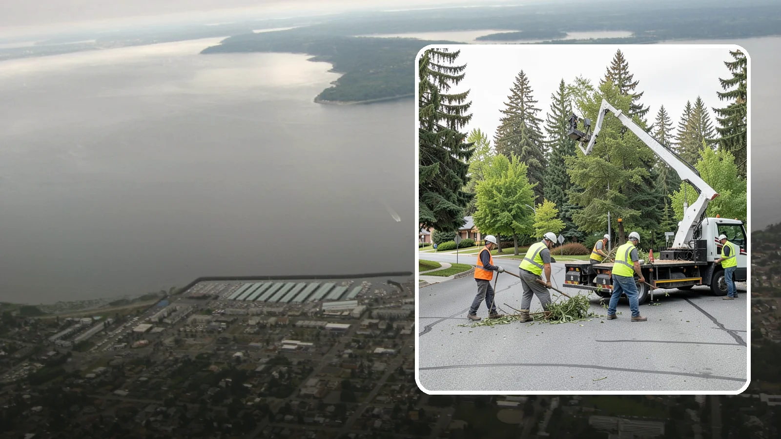 Street Tree Pruning in Des Moines, King County, WA - Cyclical ANSI A300 pruning of public street trees to preserve canopy health while maintaining legal clearances over roadways and...