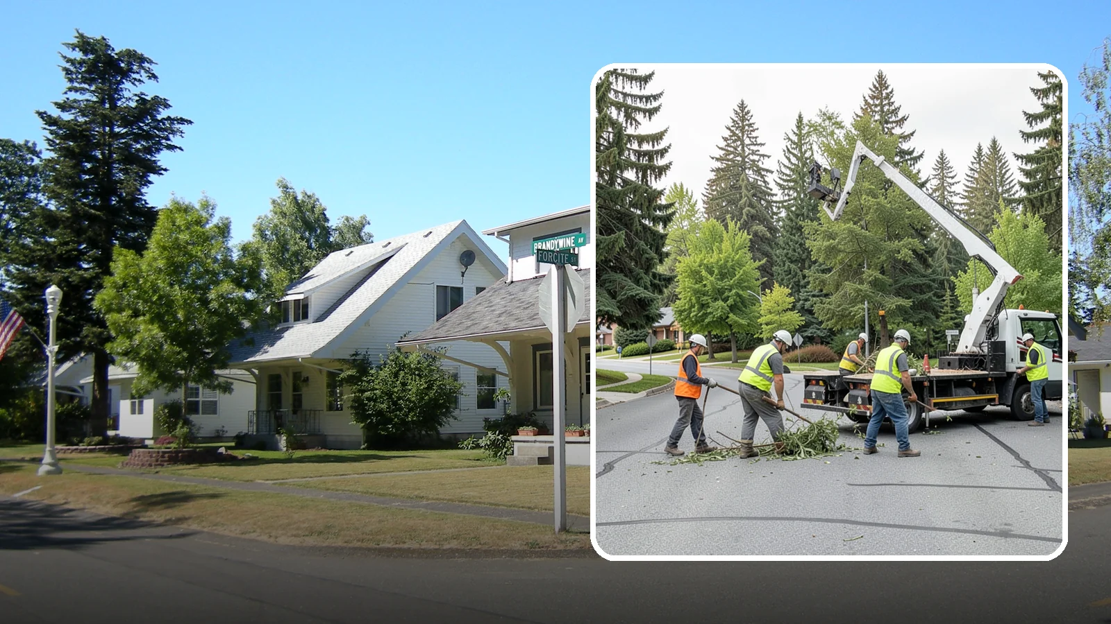Street Tree Pruning in DuPont, Pierce County, WA - Cyclical ANSI A300 pruning of public street trees to preserve canopy health while maintaining legal clearances over roadways and...