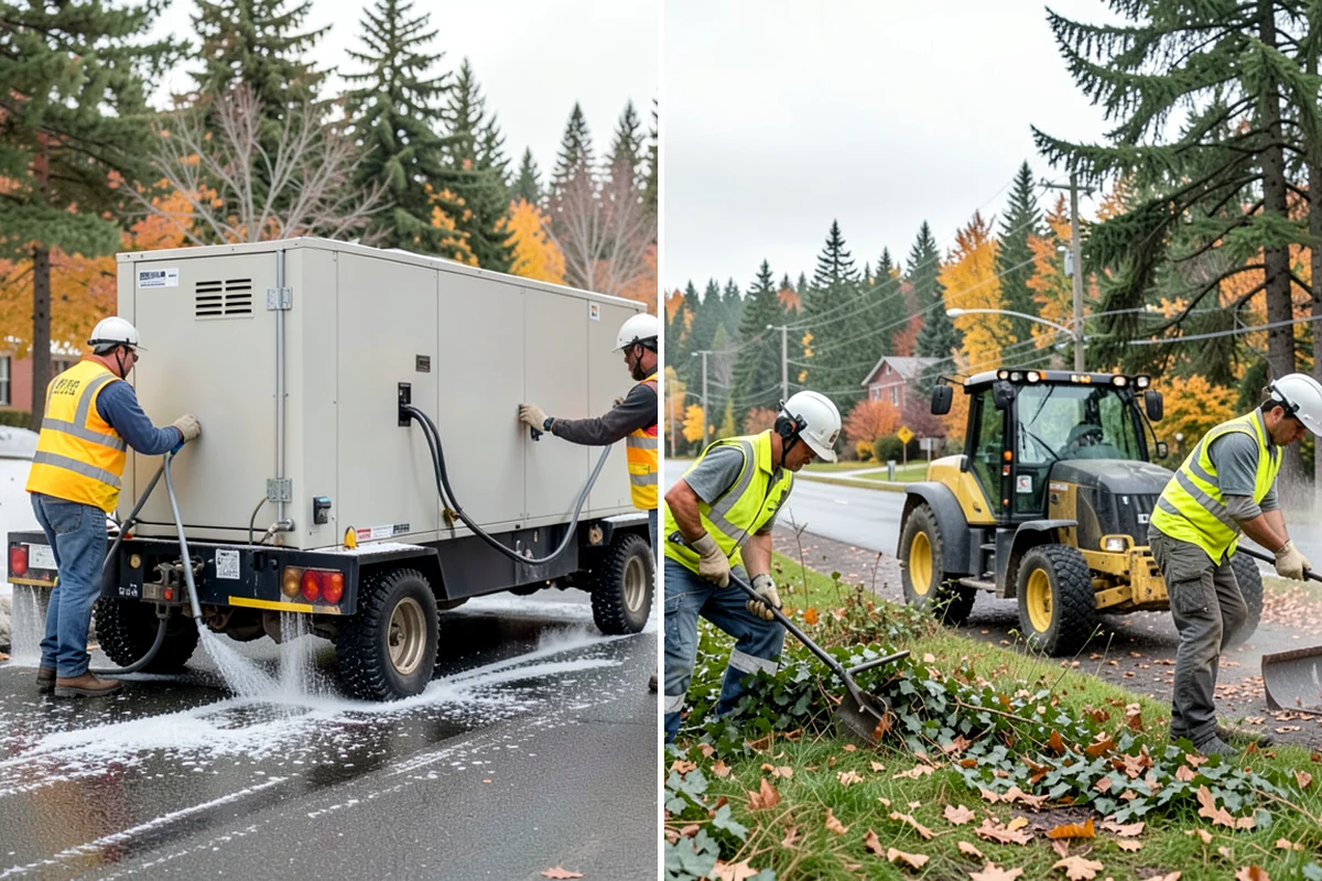 Street Tree Pruning in DuPont, Pierce County, WA - Inventory review and route sequencing by block or grid