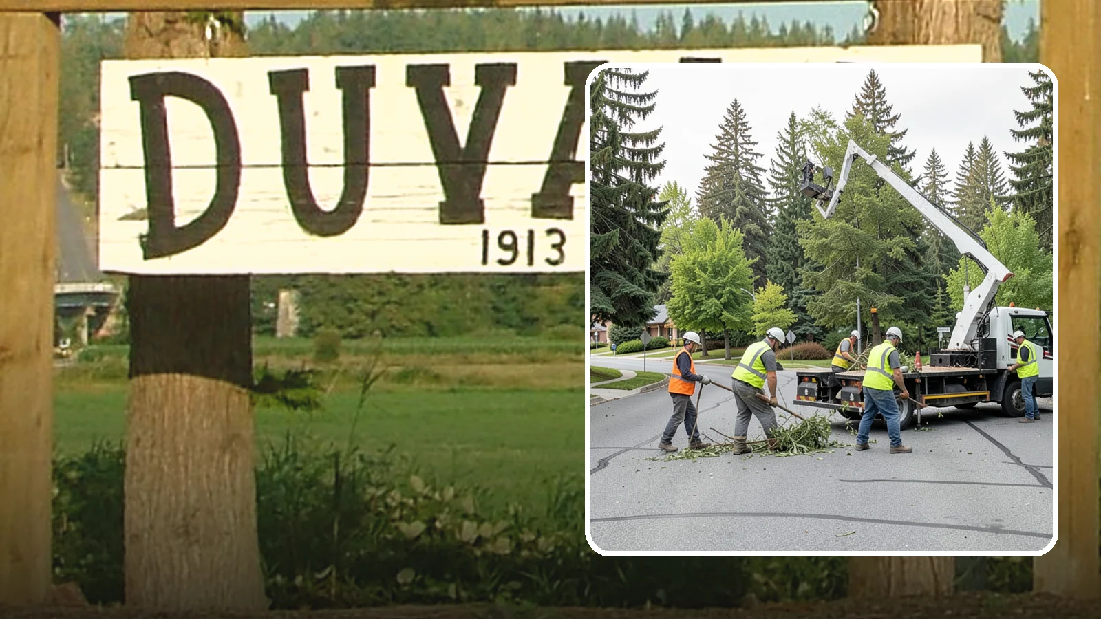 Street Tree Pruning in Duvall, King County, WA - Cyclical ANSI A300 pruning of public street trees to preserve canopy health while maintaining legal clearances over roadways and...