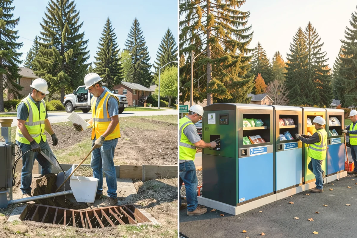 Street Tree Pruning in Eatonville, Pierce County, WA - Inventory review and route sequencing by block or grid