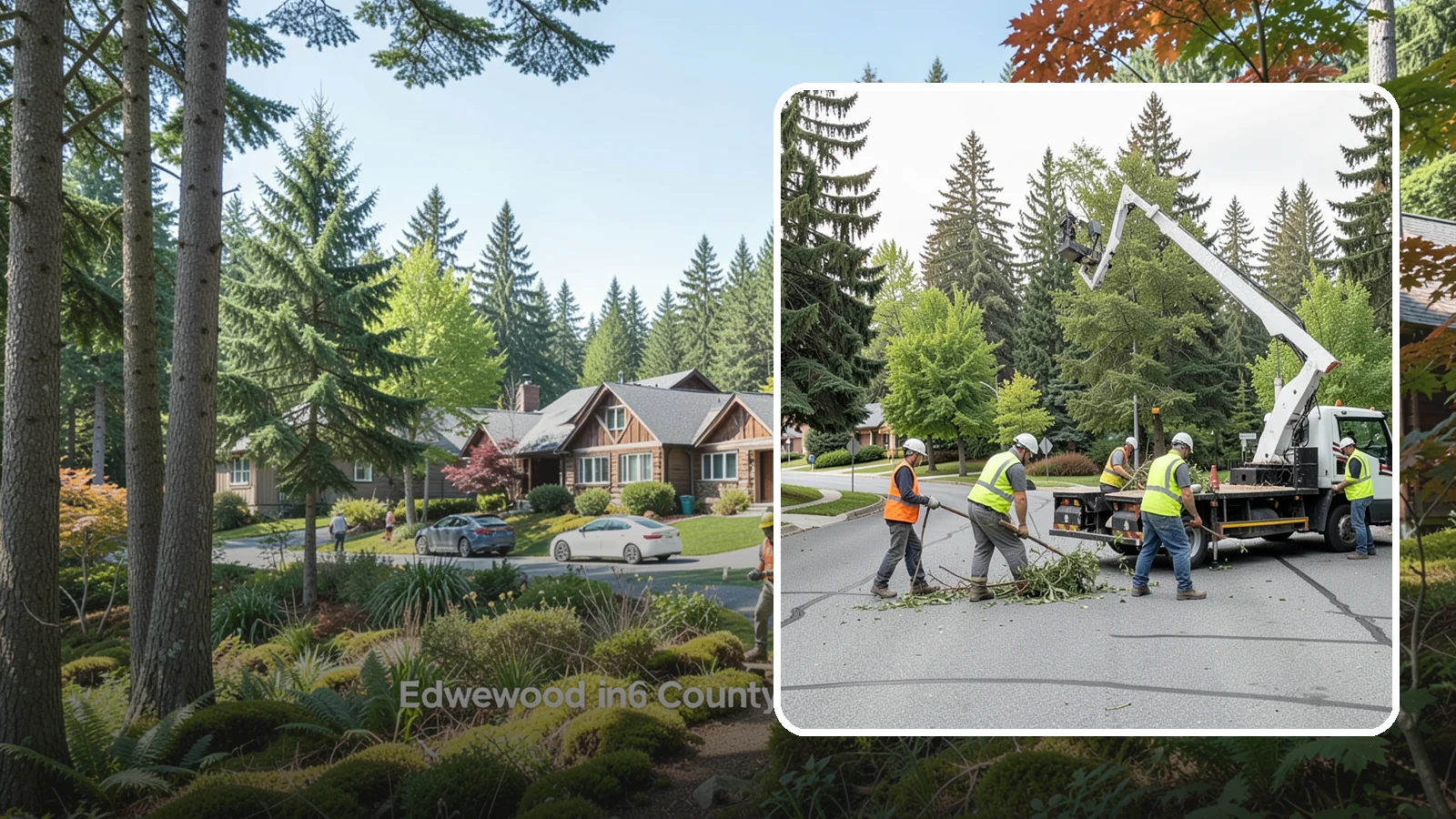 Street Tree Pruning in Edgewood, Pierce County, WA - Cyclical ANSI A300 pruning of public street trees to preserve canopy health while maintaining legal clearances over roadways and...