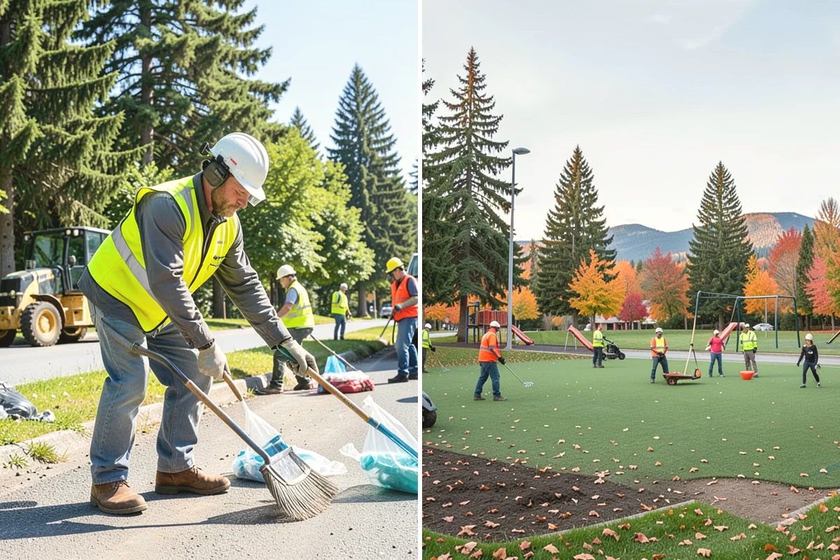 Street Tree Pruning in La Conner, Skagit County, WA - Inventory review and route sequencing by block or grid
