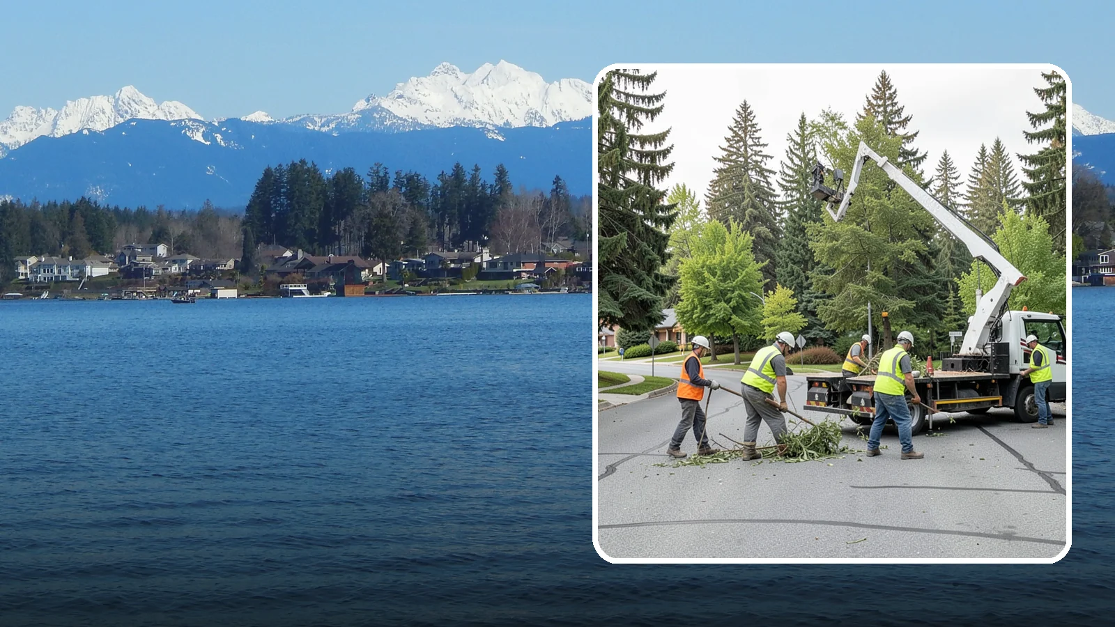 Street Tree Pruning in Lake Stevens, Snohomish County, WA - Cyclical ANSI A300 pruning of public street trees to preserve canopy health while maintaining legal clearances over roadways and...
