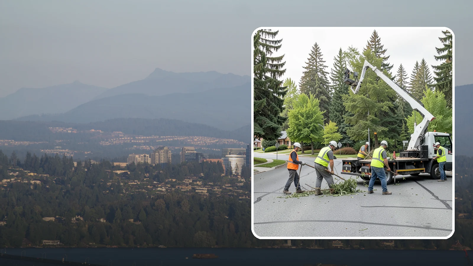 Street Tree Pruning in Medina, King County, WA - Cyclical ANSI A300 pruning of public street trees to preserve canopy health while maintaining legal clearances over roadways and...