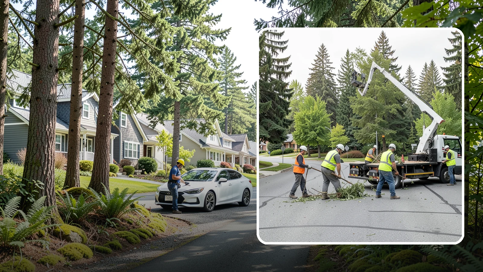 Street Tree Pruning in Normandy Park, King County, WA - Cyclical ANSI A300 pruning of public street trees to preserve canopy health while maintaining legal clearances over roadways and...
