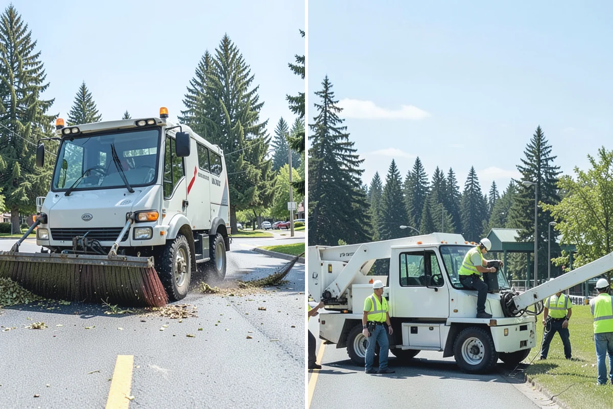 Street Tree Pruning in Redmond, King County, WA - Inventory review and route sequencing by block or grid
