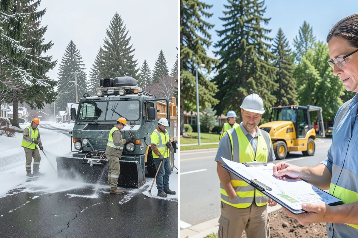 Street Tree Pruning in Renton, King County, WA - Inventory review and route sequencing by block or grid