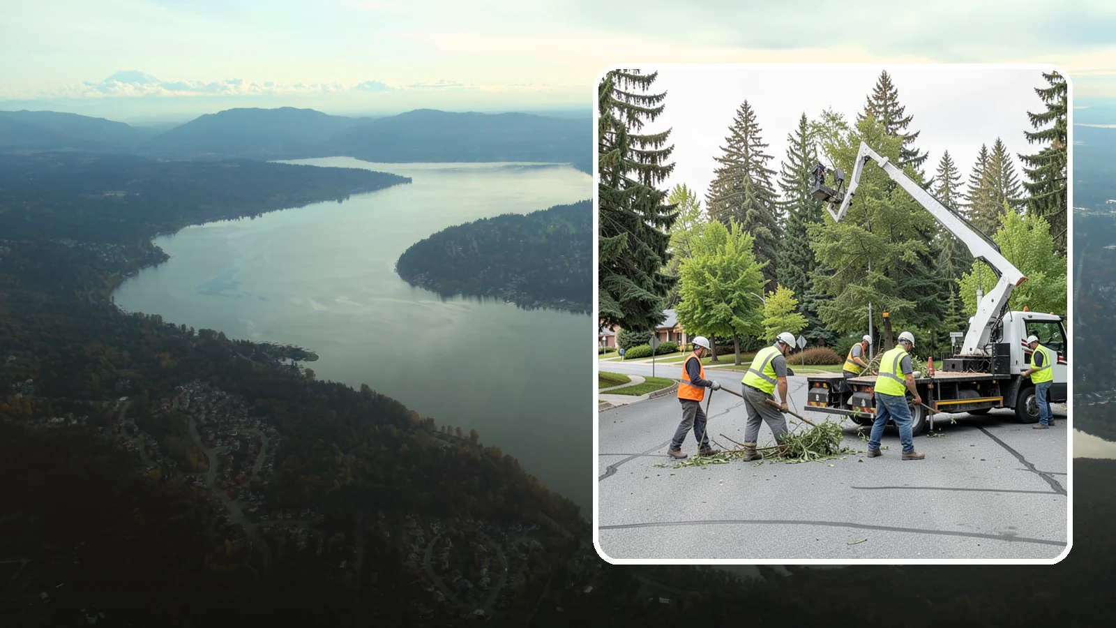 Street Tree Pruning in Sammamish, King County, WA - Cyclical ANSI A300 pruning of public street trees to preserve canopy health while maintaining legal clearances over roadways and...