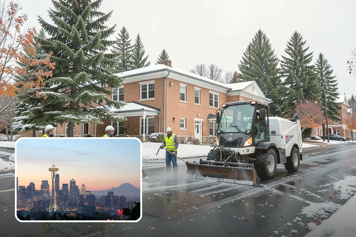 Street Tree Pruning in Seattle, King County, WA - Restores code-required clearance over roadways, sidewalks, and signals