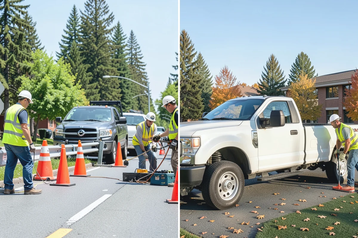Street Tree Pruning in Skykomish, King County, WA - Inventory review and route sequencing by block or grid