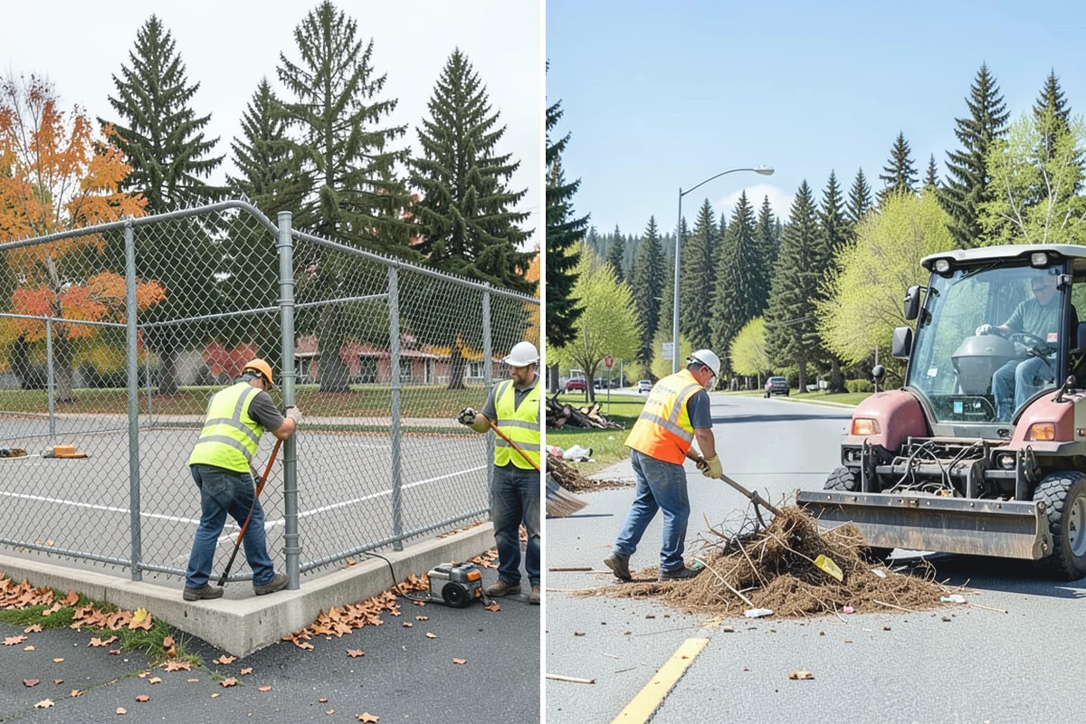 Street Tree Pruning in South Prairie, Pierce County, WA - Inventory review and route sequencing by block or grid