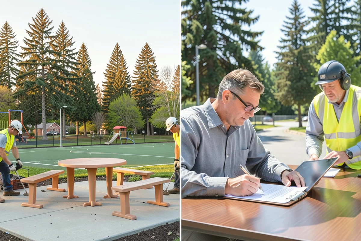 Street Tree Pruning in Steilacoom, Pierce County, WA - Inventory review and route sequencing by block or grid
