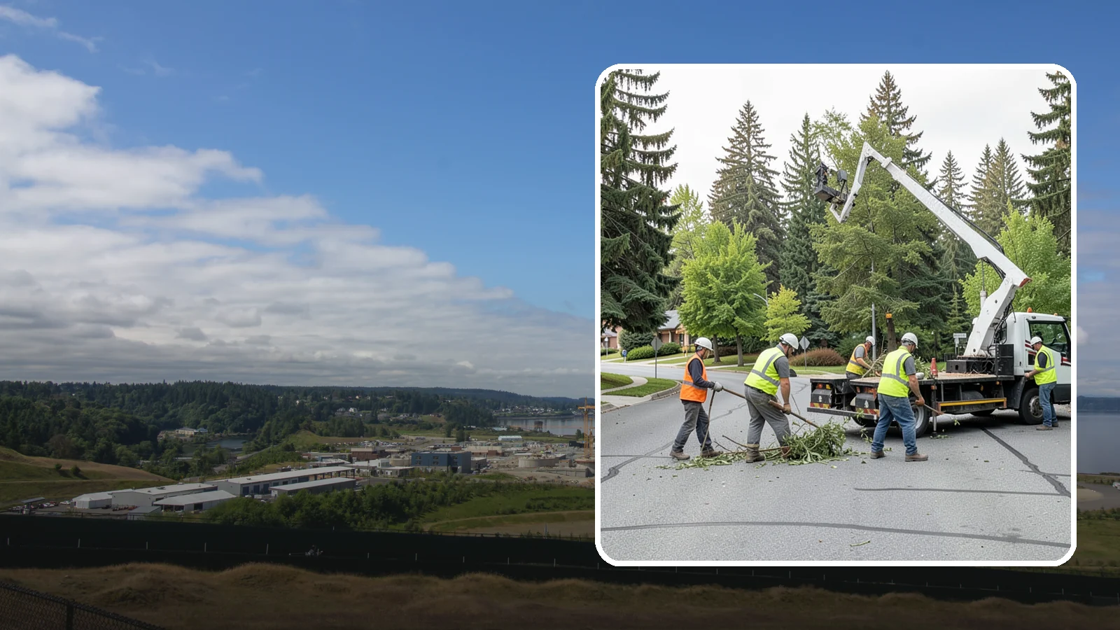 Street Tree Pruning in University Place, Pierce County, WA - Cyclical ANSI A300 pruning of public street trees to preserve canopy health while maintaining legal clearances over roadways and...