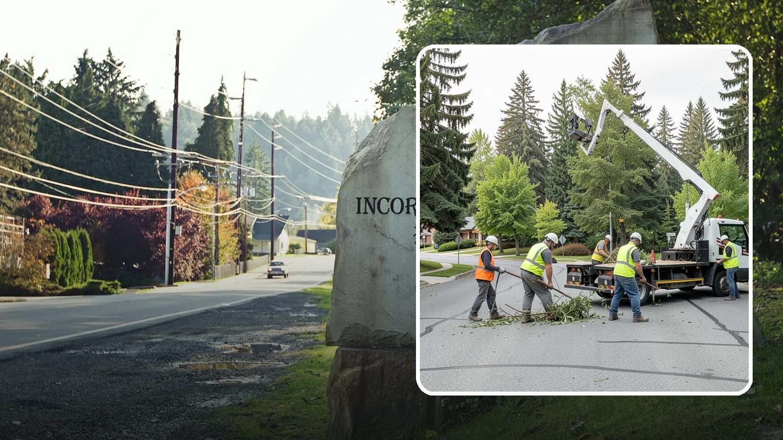 Street Tree Pruning in Wilkeson, Pierce County, WA - Cyclical ANSI A300 pruning of public street trees to preserve canopy health while maintaining legal clearances over roadways and...
