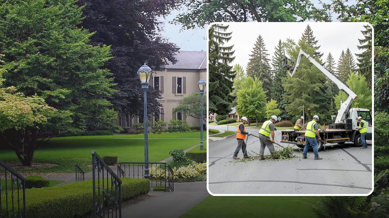 Street Tree Pruning in Woodinville, King County, WA - Cyclical ANSI A300 pruning of public street trees to preserve canopy health while maintaining legal clearances over roadways and...