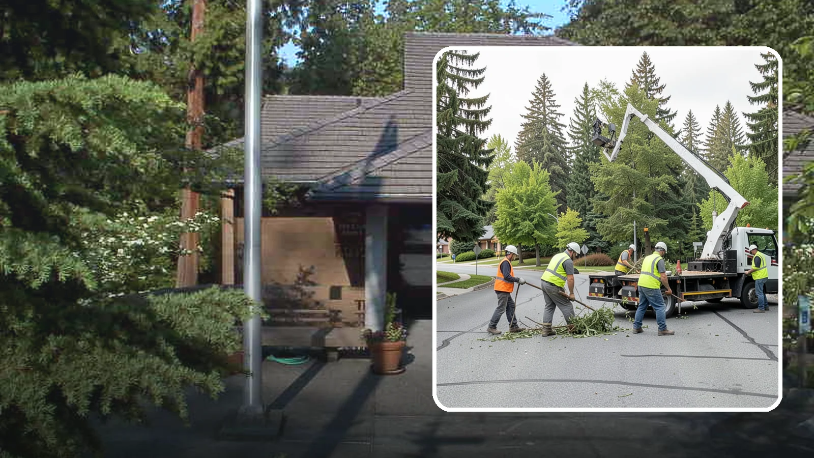 Street Tree Pruning in Yarrow Point, King County, WA - Cyclical ANSI A300 pruning of public street trees to preserve canopy health while maintaining legal clearances over roadways and...
