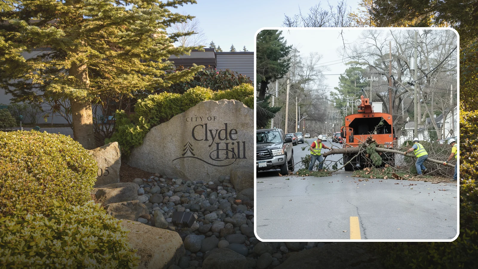 Street Tree Removal in Clyde Hill, King County, WA - Permitted removal of dead, declining, or conflicting street trees in the public right-of-way with full traffic control and site...