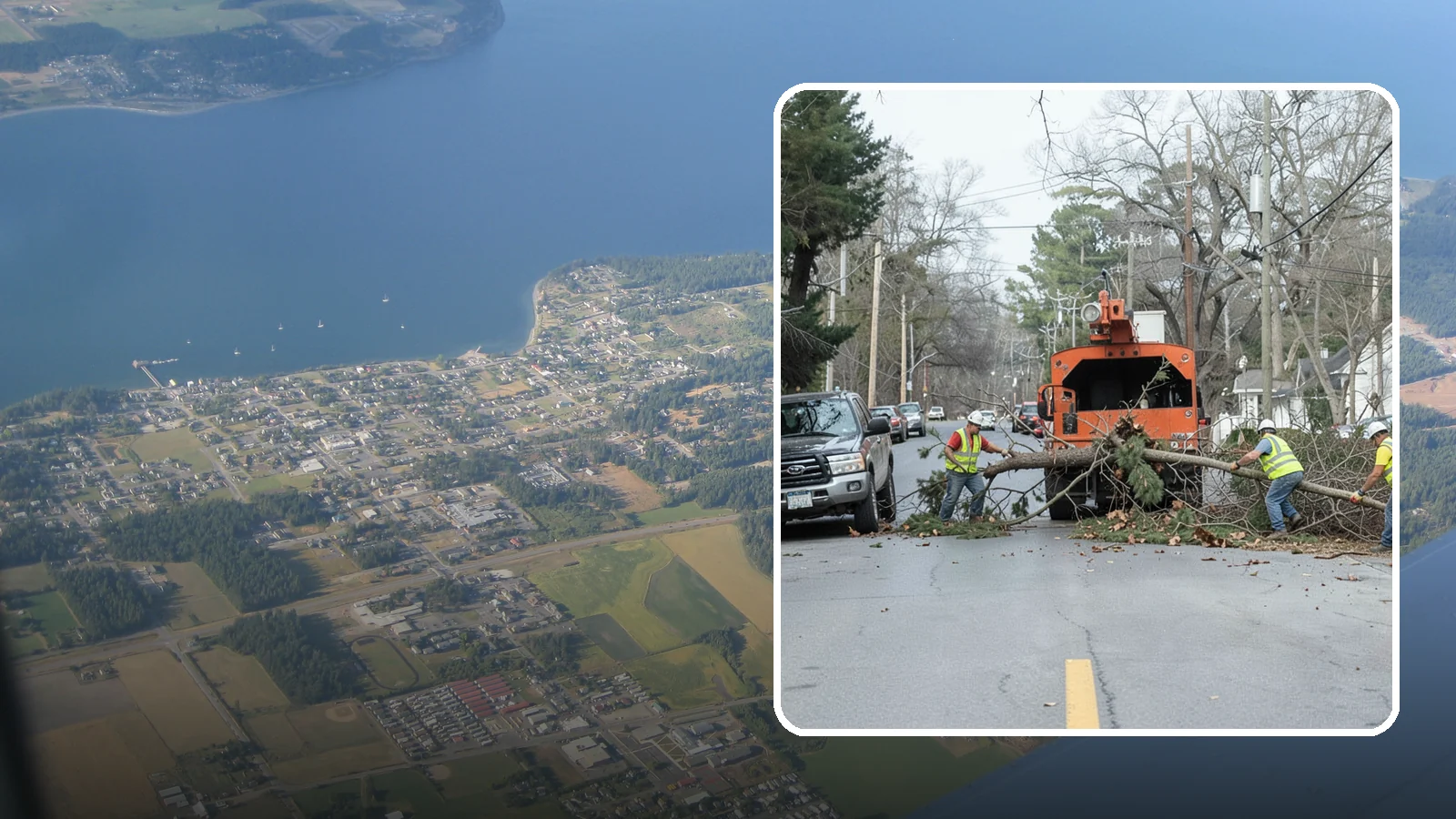 Street Tree Removal in Coupeville, Island County, WA - Permitted removal of dead, declining, or conflicting street trees in the public right-of-way with full traffic control and site...