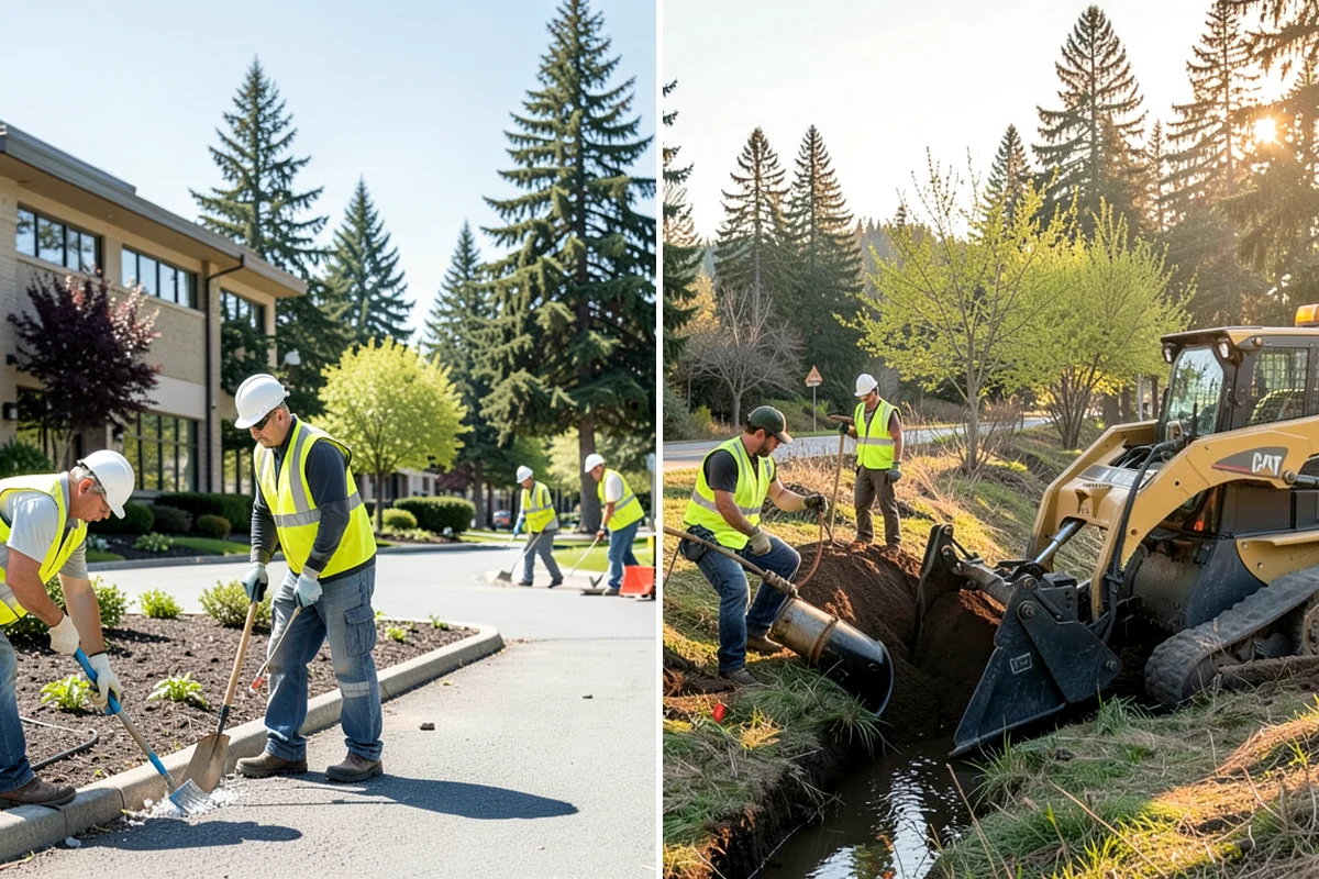Street Tree Removal in DuPont, Pierce County, WA - Removal authorization, permitting, and utility locates confirmed
