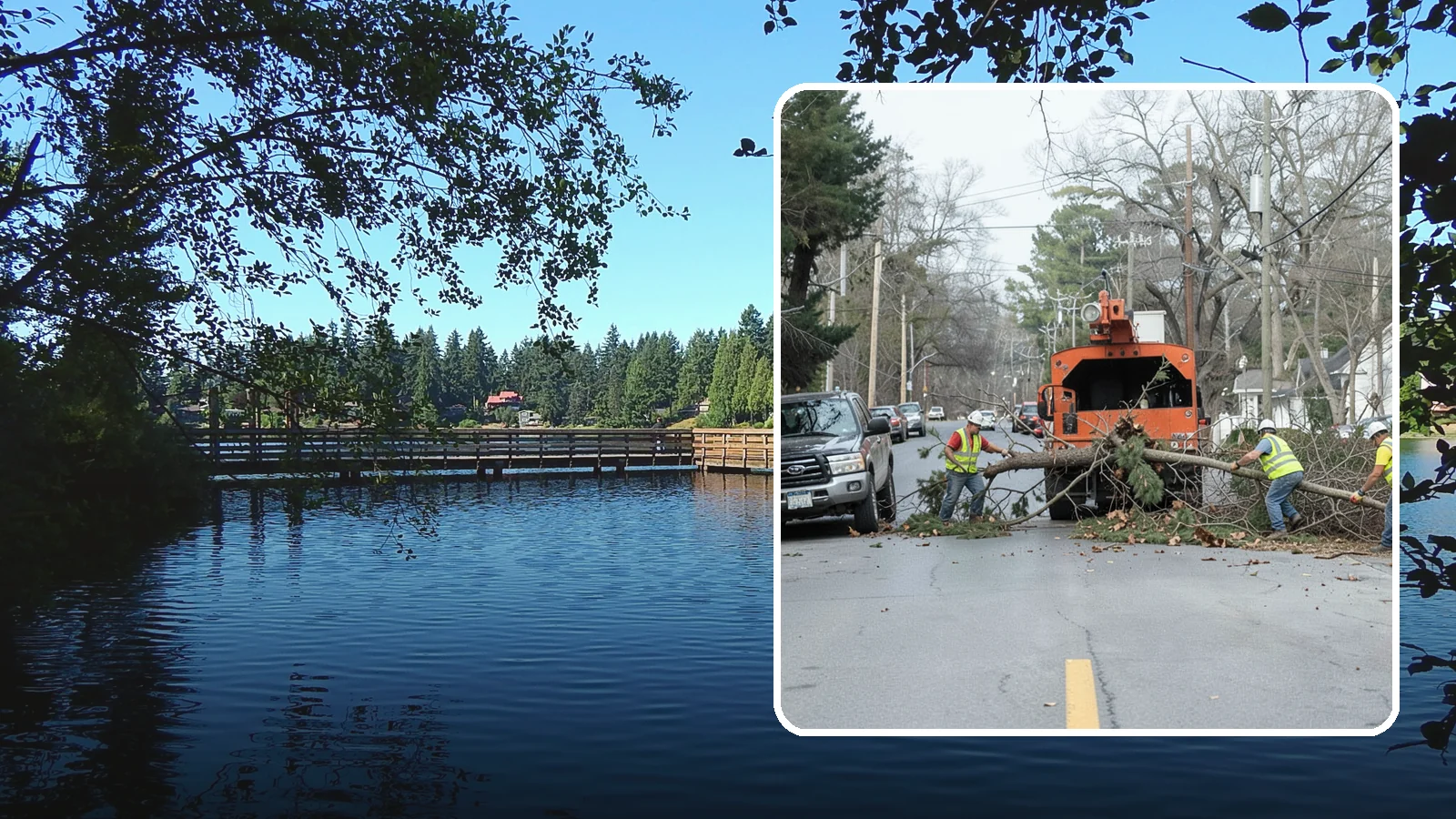 Street Tree Removal in Federal Way, King County, WA - Permitted removal of dead, declining, or conflicting street trees in the public right-of-way with full traffic control and site...