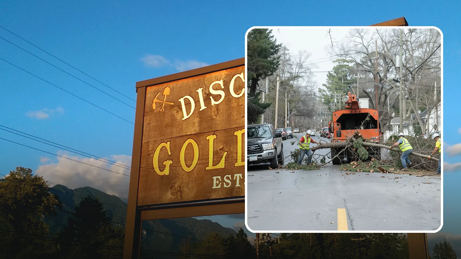 Street Tree Removal in Gold Bar, Snohomish County, WA - Permitted removal of dead, declining, or conflicting street trees in the public right-of-way with full traffic control and site...