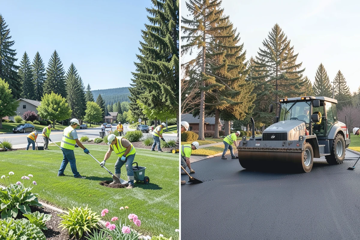Street Tree Removal in Hamilton, Skagit County, WA - Removal authorization, permitting, and utility locates confirmed